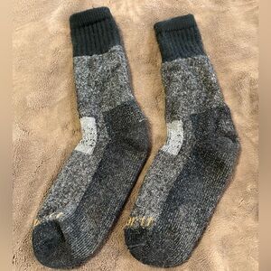 Carhartt Men’s Wool Winters Black/Gray Winter Socks, Sz L
